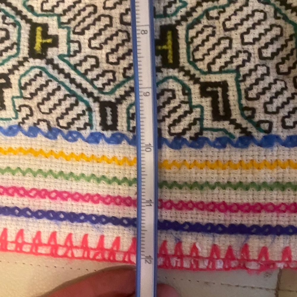 Geometric Patterned Mini Skirt - image 6